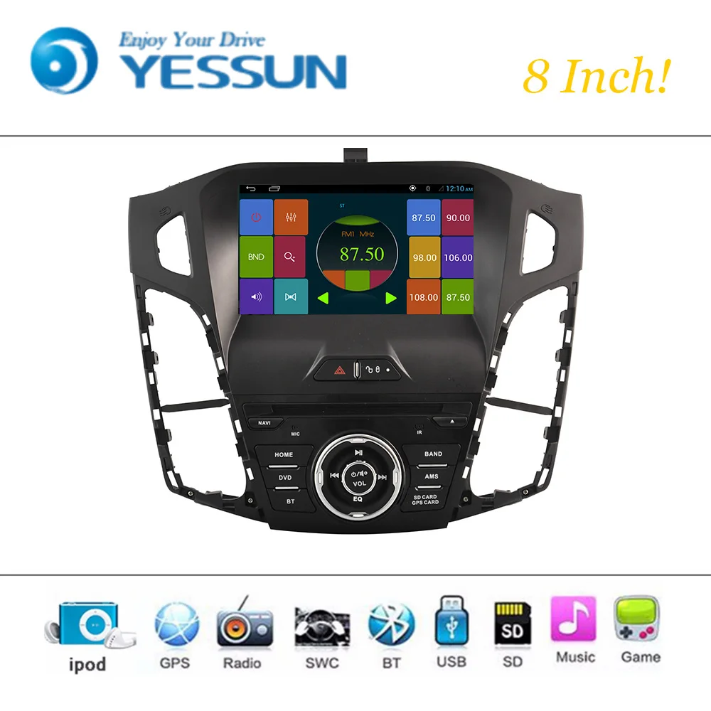 Perfect Car DVD Player Wince System For Ford For Focus 2012~2014 Autoradio Car Radio Stereo GPS Navigation Multimedia Audio Video 1