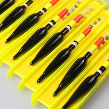 AOTSURI 10Pcs/lot 3g/3.5g Fishing Floats 8# hook Float Bobbers With Fishing Line Outdoor Tool Floating Pesca Fishing Tackle