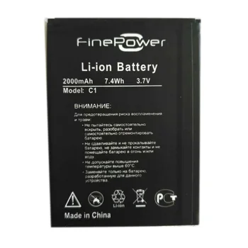 

IN Stock NEW 2000mAh Battery For FinePower C1 Smartphone With Tracking Number