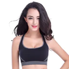 Для женщин тренировочный жилет короткий топ для фитнеса для бега, йоги съемный мягкий спортивный бюстгальтер