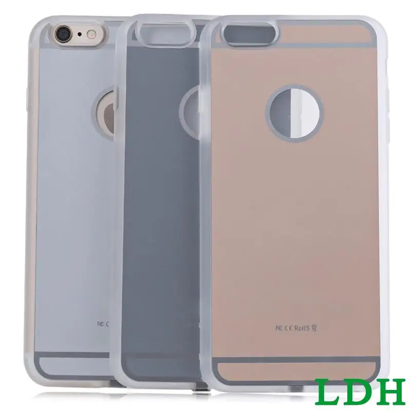 Rechargeable Backup Power Case for iPhone 6/6s Battery Charger TPU Back Cover Built-in Wireless Charging Receiver