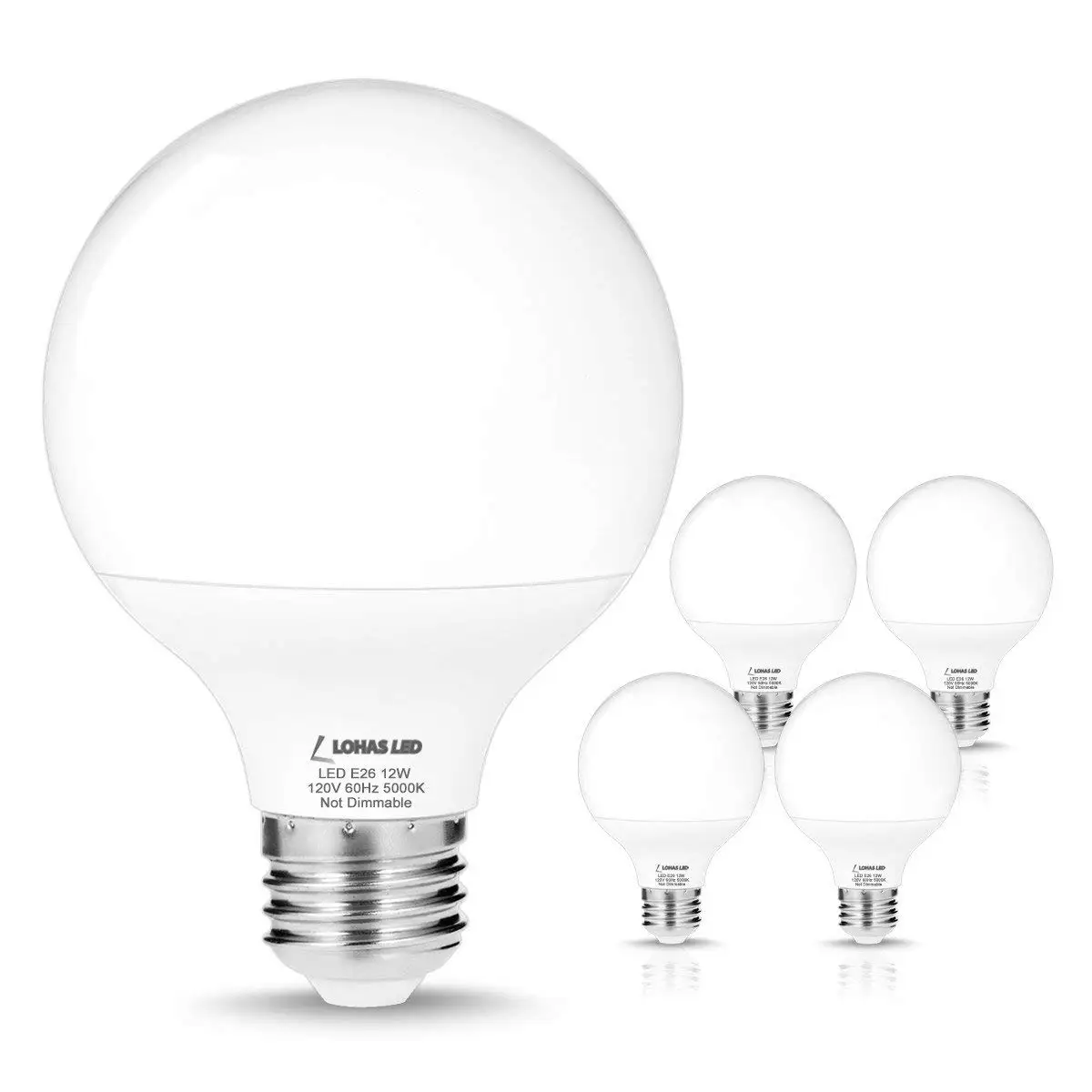 E26 E27 lampadina a LED 20W Globe G120 lampada Edison vite 200W luce diurna  equivalente 5/6000K bianco caldo 2700K 1800lm per uso domestico - AliExpress