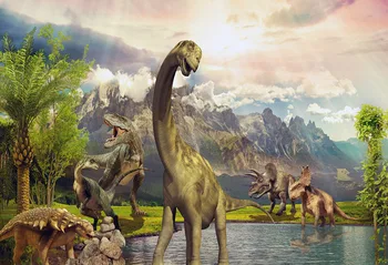 

Vinyl Photography Backdrops child dinosaur photo background 5x7ft backdrops for Photo Studio photo fotografia Computer printing