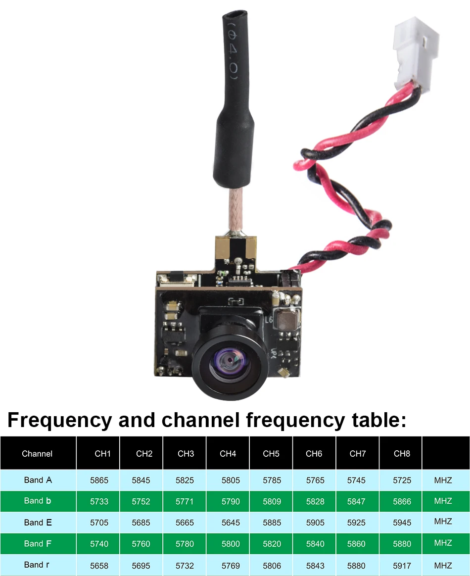 AKK BA3 5,8G 40CH VTX 0/25 mW/50 mW/200 mW переключаемая 600TVL 1/3 Cmos FPV AIO камера для FPV дрона как крошечные Whoop лезвия индуктрикс