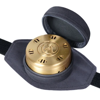 

Protable Moxibustion Smokeless Bag With Moxibustion Single Moxibustion Box Pure Copper Cloth Cover Massage Health Care