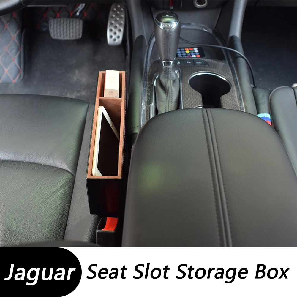 

Car Seat Crevice Gaps Storage Box Organizers For Jaguar E-pace I-pace F-pace F-type XE XF XJ XK E I F Pace F Type