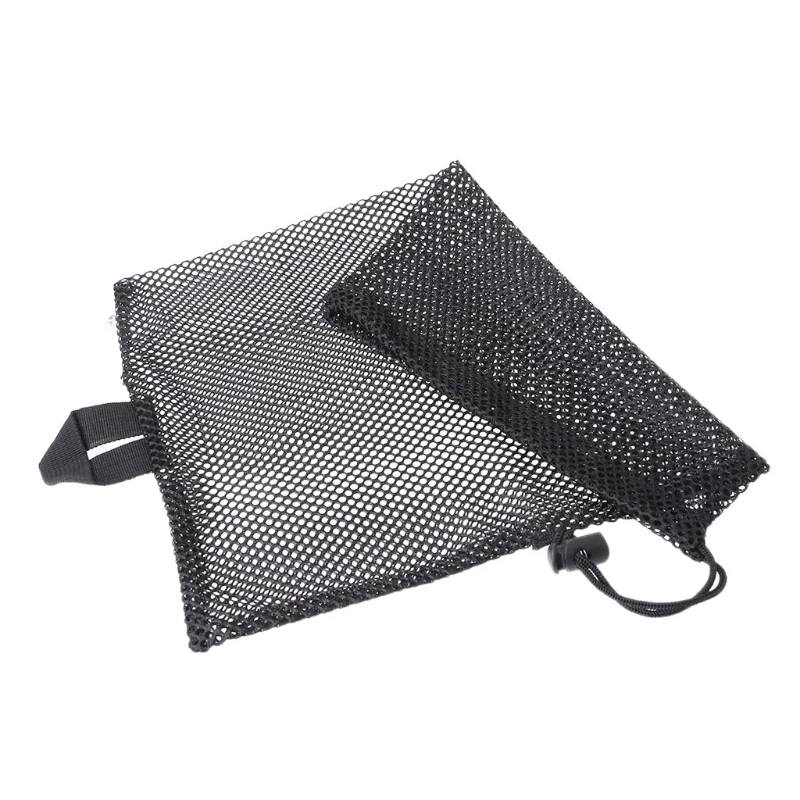 Drawstring Dive Mesh Bag Pouch Fast Drying Dive Swimming Storage Mesh Bag Scuba Snorkel Gear Goggles Handbag Pouch diving storage bag diving mesh bag