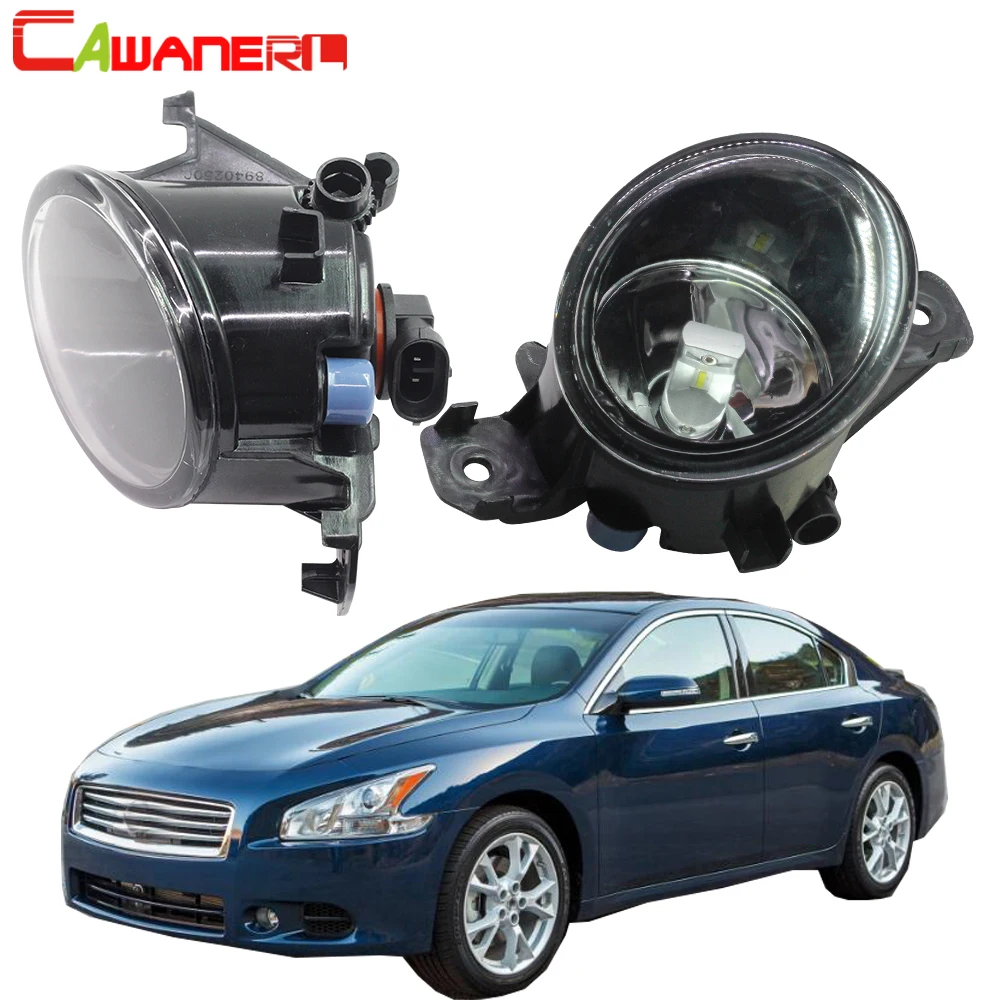 

Cawanerl For Nissan Maxima 2009 2010 2011 2012 2013 2014 2015 Car Styling Fog Light Lampshade + H8 / H11 LED / Halogen Bulb 12V