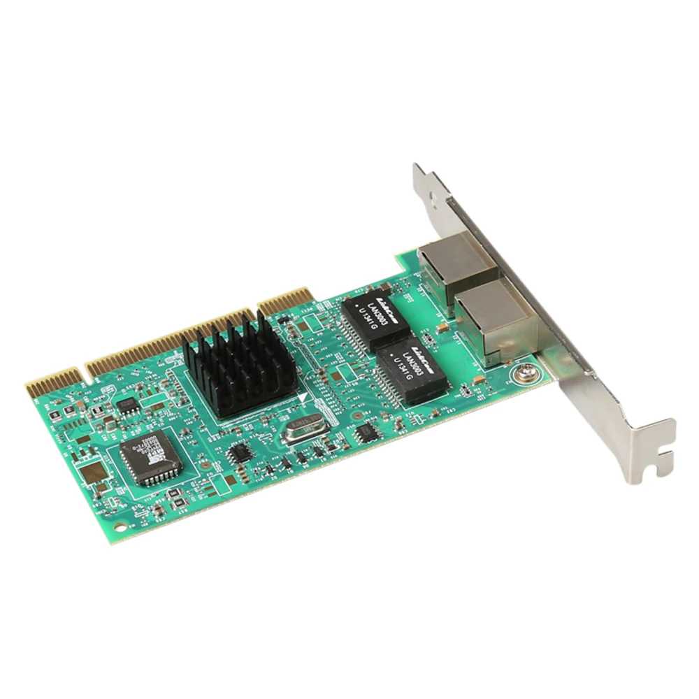 

DIEWU PCI Gigabit PCI Gigabit Server NIC adapter for Intel82546 dual RJ45 port network