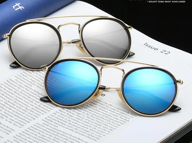 Небольшие Круглые Солнцезащитные очки женские брендовые дизайнерские ретро 3647 Солнцезащитные очки женские мужские солнцезащитные очки зеркальные женские Оттенки UV400 Oculos De sol