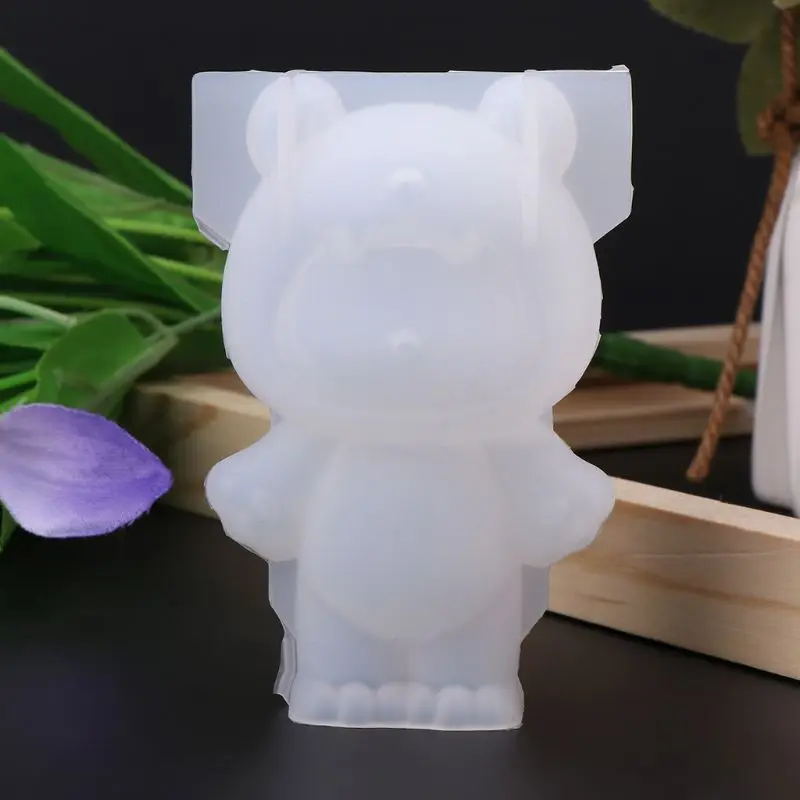 Силиконовые формы 3D животных милый кролик олень рождественские подарки DIY
