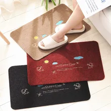 Вышитый солнцезащитный коврик с рисунком пчелы, коврик для двери, Балконный пол, коврик для ванной комнаты, Противоскользящий коврик, кухонные коврики