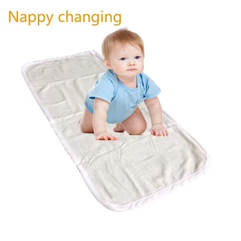 

Summitkids 32*68 cm Baby Waterproof Pad soft Nappy Changing Diaper Bamboo Fiber Washable Breathable