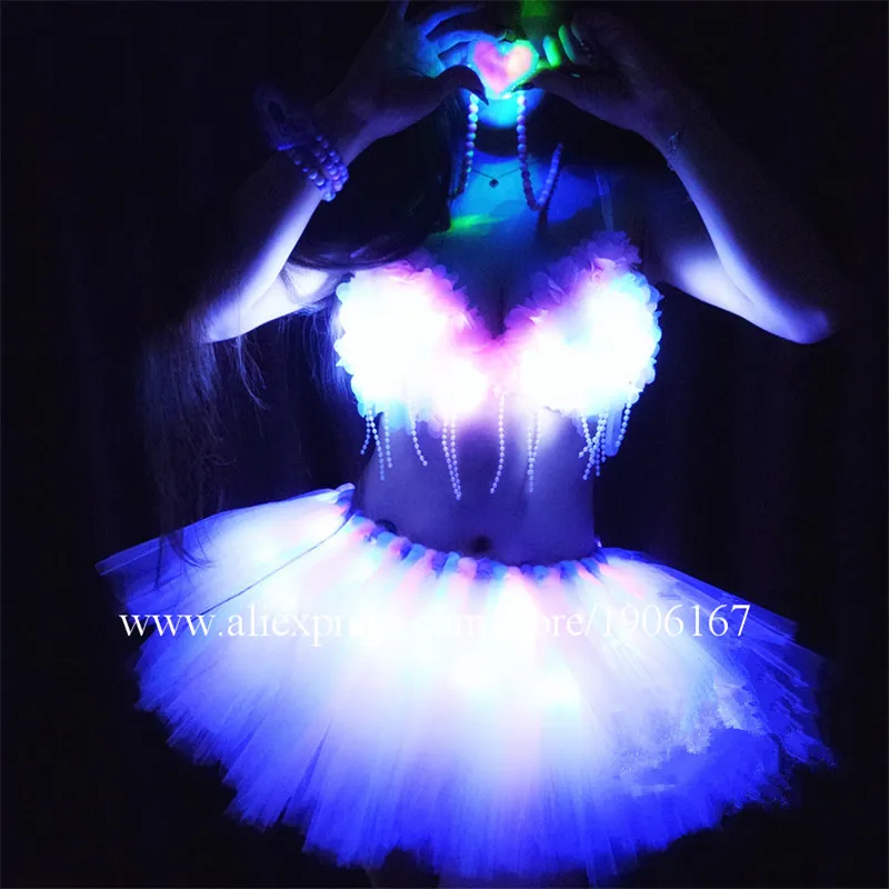 

Fashion New Design Led Sexy Girl Show Performance Dress Stage Performance Clothes Costumes Set costumes