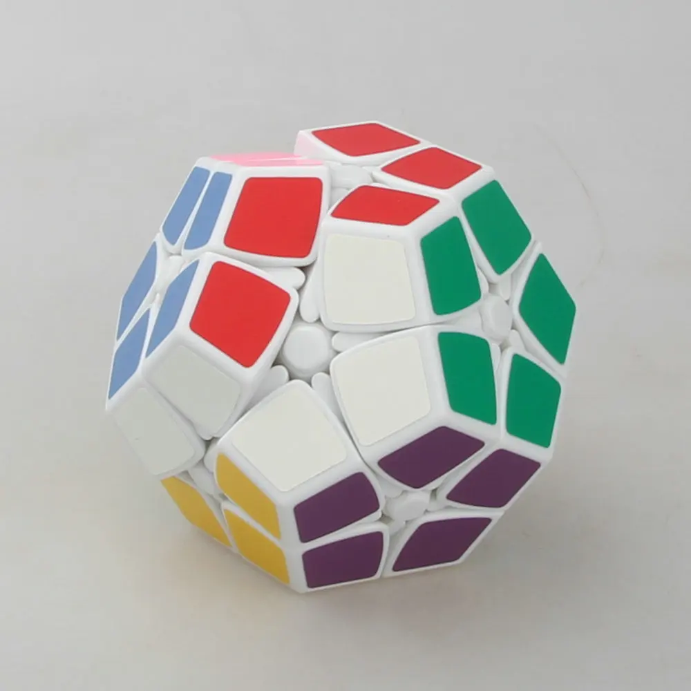 Shengshou Megaminx Логические головоломки Куба Профессиональный 2 х 2x2 ПВХ и матовая Наклейки Cubo Головоломка Куб Скорость извилистые Классические игрушки