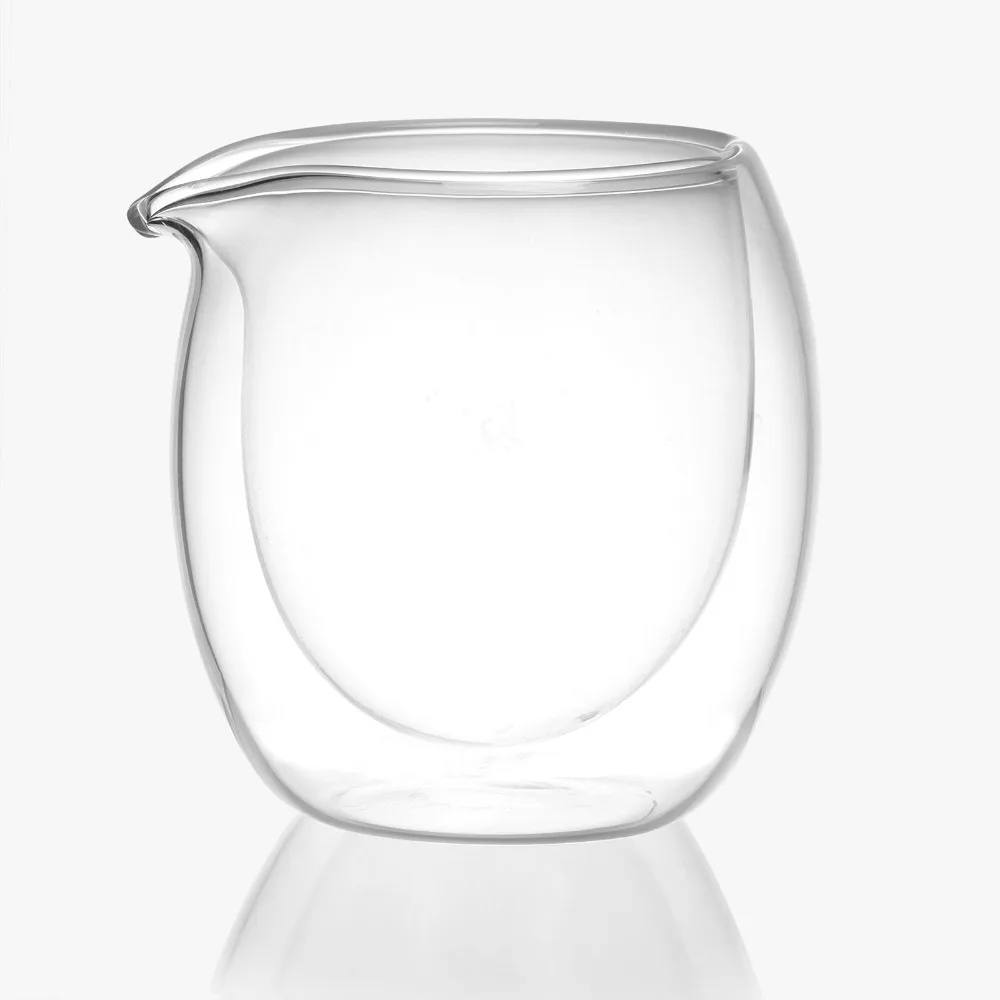 Новинка 200 мл ручной работы Термостойкое двойное стекло кунгфу чашка для чая и напитков изолированное прозрачное стекло