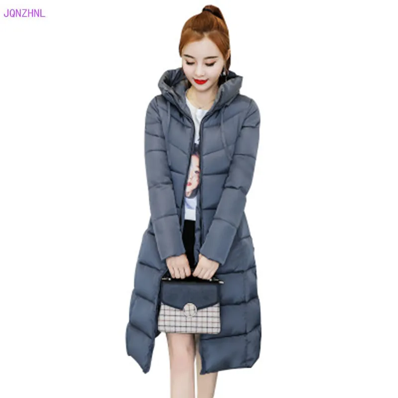 

JQNZHNL2019 New Women Warm Thick Cotton Coats Parkas Winter Cotton Coats Long Sleeved Casual Cotton-padded Coats Outerwear G1067