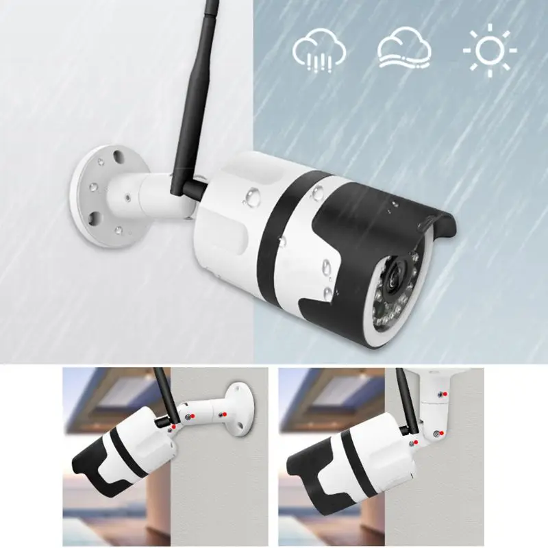 1080P HD беспроводная WiFi камера для наружного наблюдения за движением ip Видео Аудио