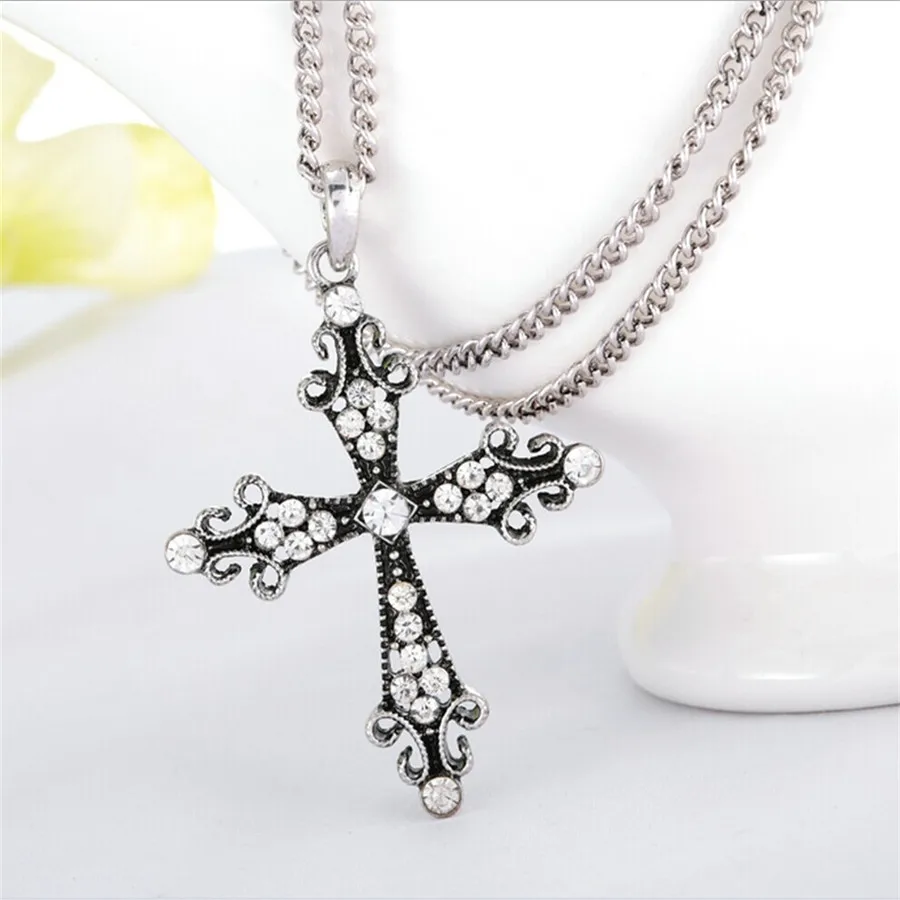 Buy New Simple Crosses Retro Vintage Cross Necklace