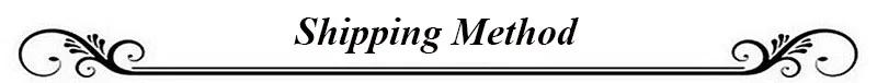 shipping method