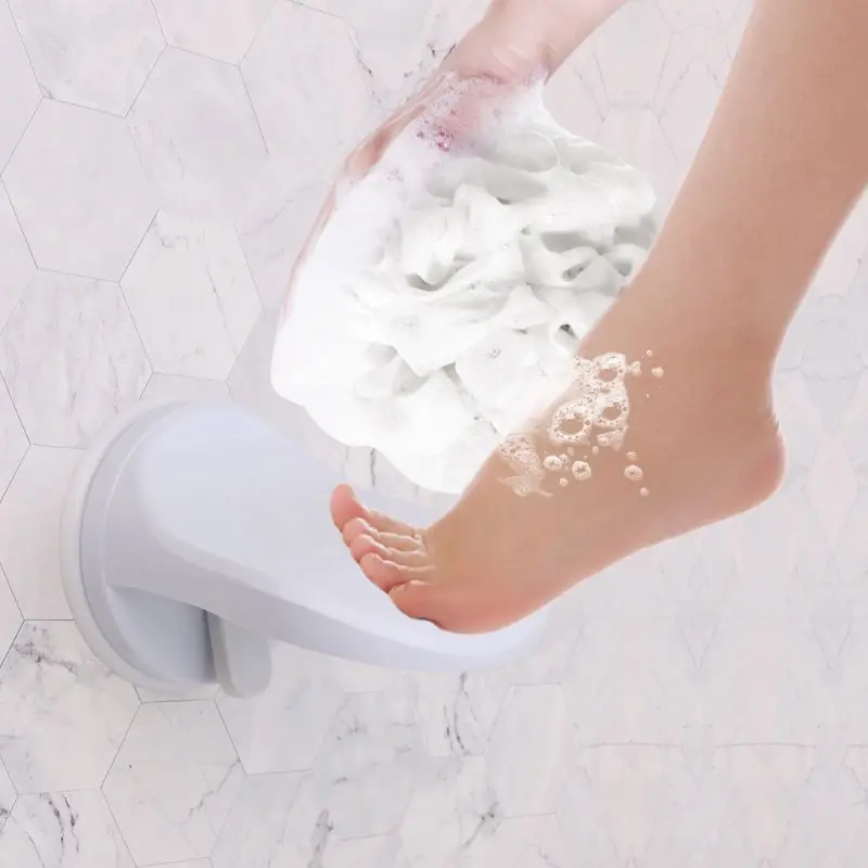 Bathroom Shower Foot Rest Shaving Leg Holder Pedal Step Suction Rack