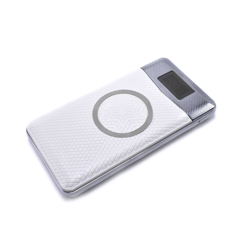 

Qi Wireless Power Bank 10000mAh 2 USB PowerBank Wireless Charger Battery External Portable For iPhone Samsung Xiaomi Poverbank