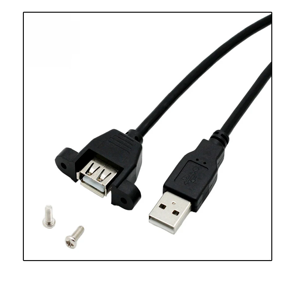 USB 2,0 удлинитель с ухом usb удлинитель мужчин и женщин провода расширение может быть зафиксирован для портативных ПК USB кабель удлинитель