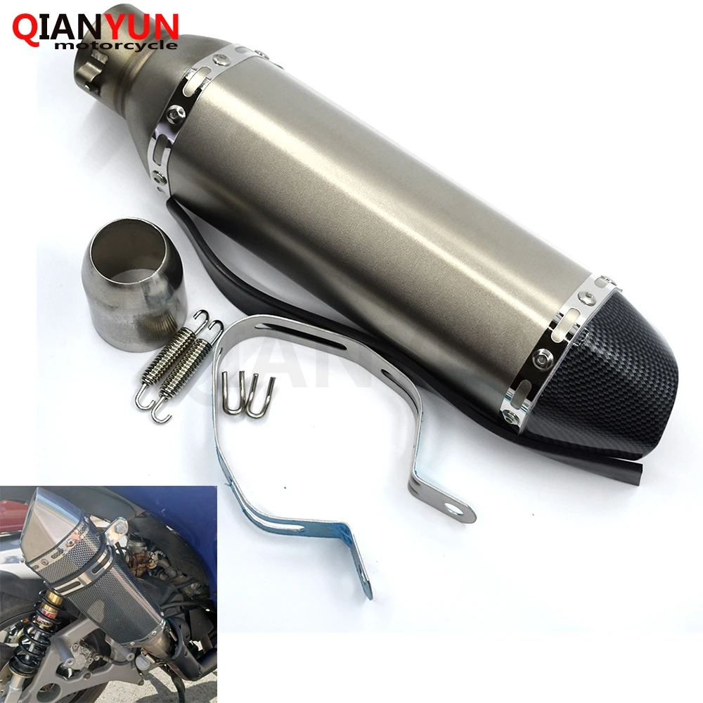 

General Motorcycle Parts Exhaust Pipe 36-51 mm Stainless Steel Motorcycle Exhaust Pipe For HONDA CBR600RR CBF600 VFR1200F