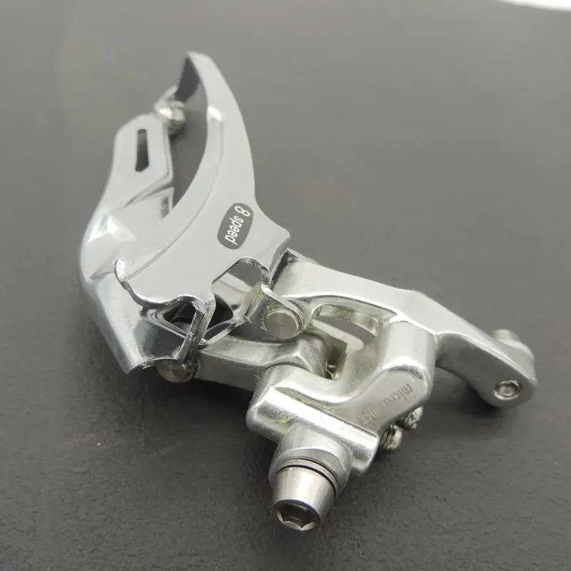 Микро вращение mIcroshift FD R438 складной велосипед передний переключатель 8 скорость