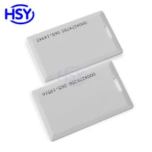 HSY 10 шт за лот TK4100 EM4100 ИД RFID 125 KHz БЕСКОНТАКТНЫЙ Смарт Электронные Карты Доступа Управление раскладушка карты