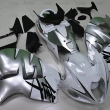Для Suzuki GSXR1300 1997-2007 тела Наборы HAYABUSA 2004 Обтекатели HAYABUSA 2003 Серебристый Белый обтекателя Наборы