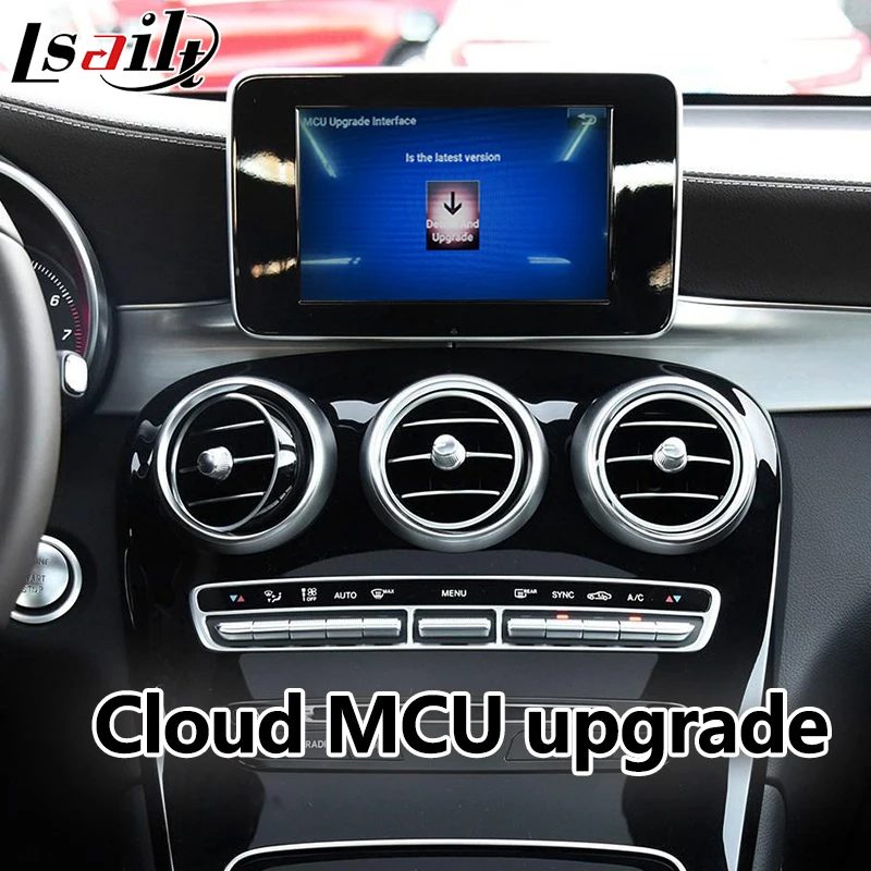 LSAILT Android gps навигационная система для Mercedes benz GLC NTG 5,0X253 видео интерфейс коробка Зеркало Ссылка waze navi коробка carplay