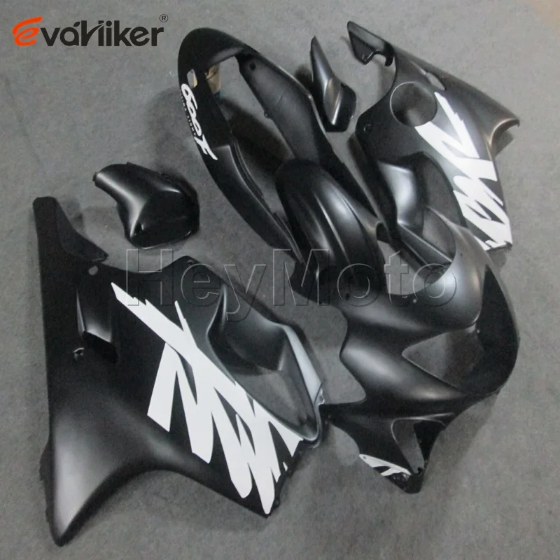 

ABS fairings for CBR600F4 1999 2000 black CBR 600F4 99 00 motorcycle panels Injection mold