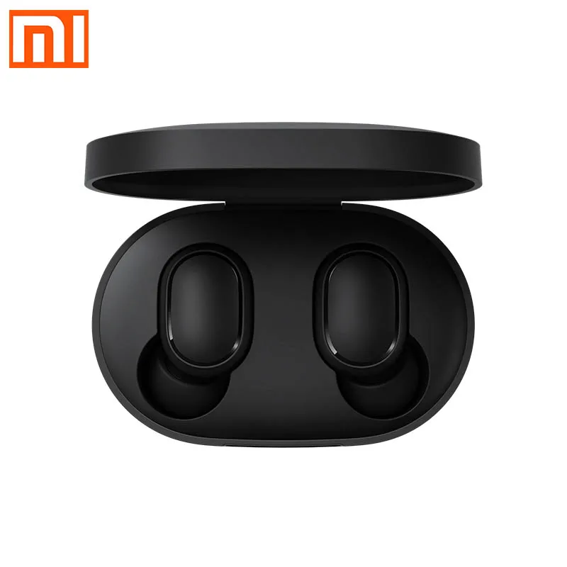 Новые Xiaomi Redmi Airdots 2 TWS Bluetooth наушники стерео бас BT 5 0 Eadphones с микрофоном Handsfree AI