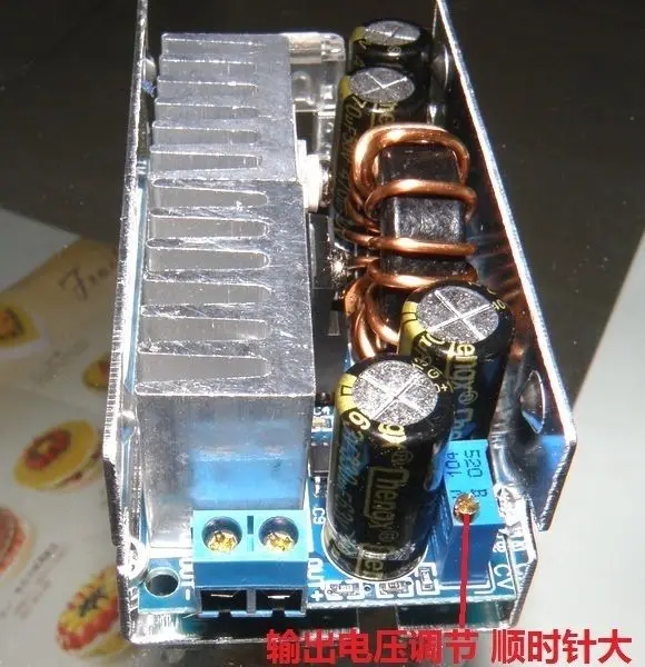 10A 160 W 8 V 40 step up 12 60 Регулируемый преобразователь постоянного тока v 24 19 48 модуль