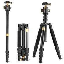 Buy Q668 Professional Photographic Portable Tripod Change Monopod For Digital SLR DSLR Camera with Ball Head Fold 35CM