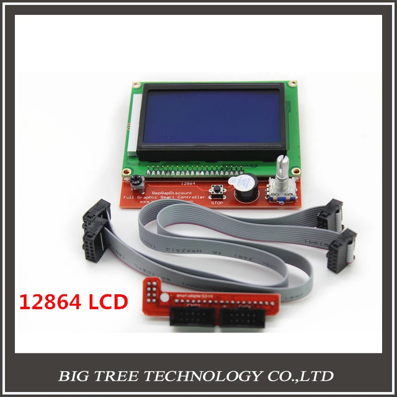 BIGTREETECH RAMPS1 4 LCD 12864 LCD Control Panel for 3D Printer Smart Controller Free Shipping