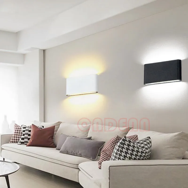 

Waterproof Outdoor Wall Lamp 8W 14W LED Source Up Down Lighting Modern Minimalist Indoor Outdoor Engineering Porch Garden Light