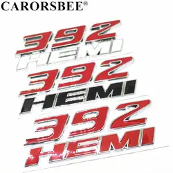 3D Металл 392 HEMI логотип эмблема значок автомобиля стикер Авто аксессуары этикета для Dodge Ram Калибр для сиденья Леон octavia opel astra j