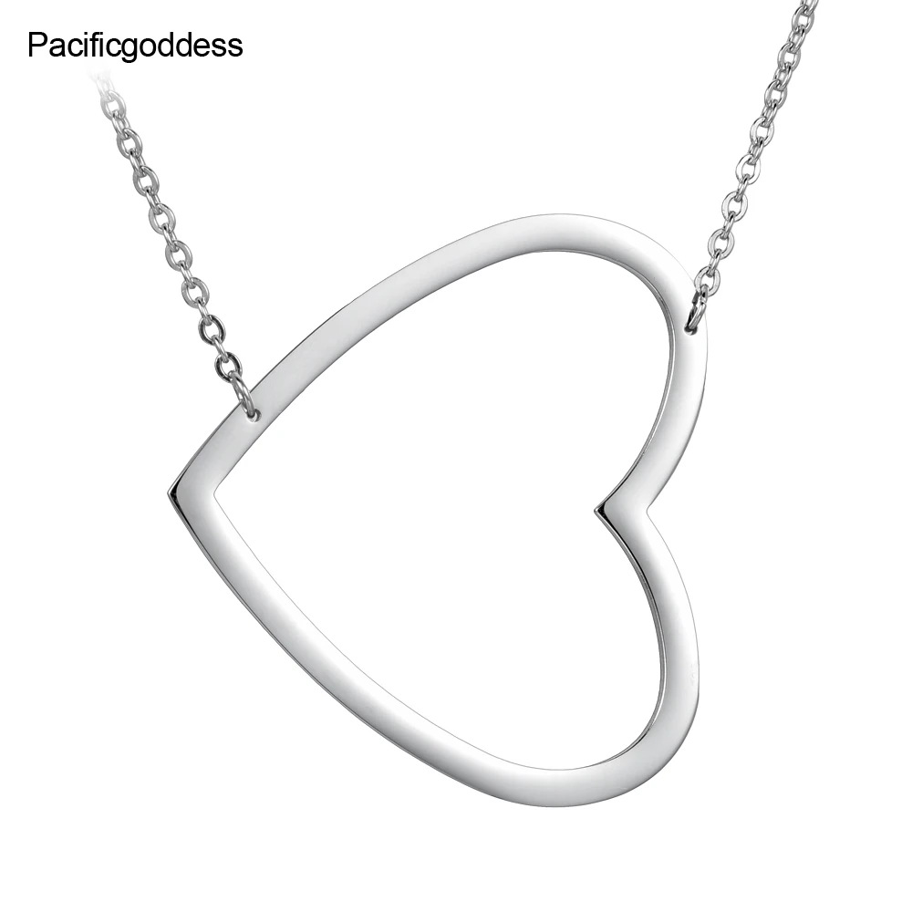 

316 stainless steel pendant necklace heart necklaces for best gifts