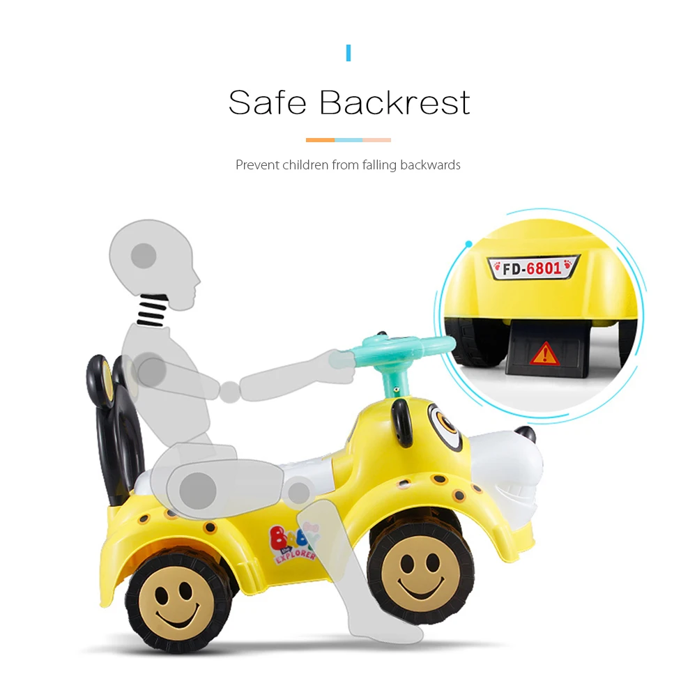 FENGDA FD - 6801 Children Riding Scooter with Light Music