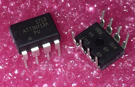 Новинка 10 шт./лот ATTINY13A-PU ATTINY13A PU ATTINY13 TINY13A DIP-8 8 бит м rocontroller новый оригинальный |