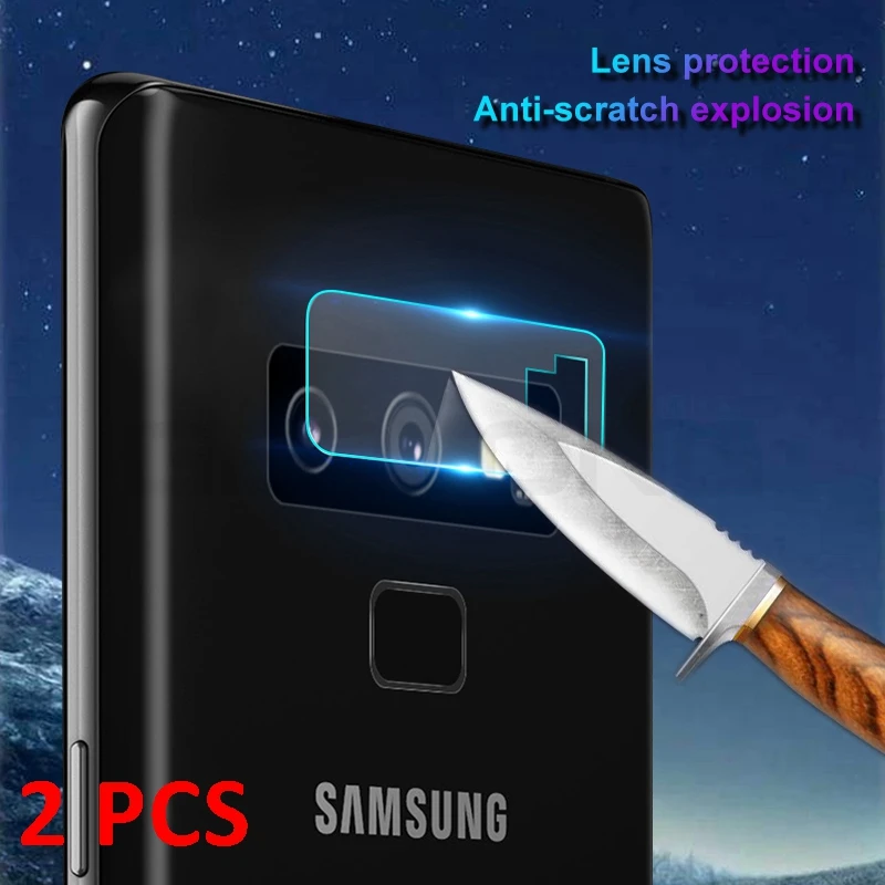 Back Camera Lens Screen Protector Tempered Glass Film For Samsung Galaxy S9 Plus S8 A8 2018 A6S Note 9 8 Cover Films | Мобильные