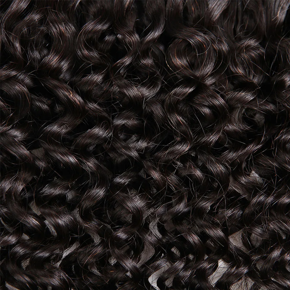 Sleek No Weft Brazilian Human Hair Crochet Braids Bulk Jerry Curl Bulk Human Hair For Braiding Natural Color