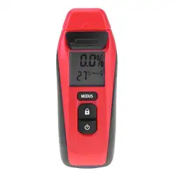 Цифровая Деревянные Измеритель влажности Влажность Тесты er Лесоматериалы Damp детектор 0.5 процентов точность Влагомер Тесты