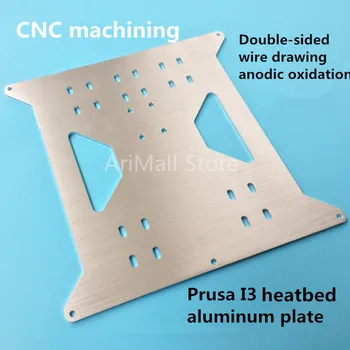 

3D printer parts heating platform Z-axis support aluminum plate for Prusa I3 heatbed aluminum plate