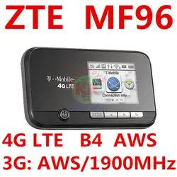 Разблокированный zte mf96 Wi-Fi маршрутизатор sim-карта 4 г T-Mobile Sonic 2,0 LTE Мобильная точка доступа 4 г маршрутизатор Wi-Fi mifi 4 г маршрутизатор для