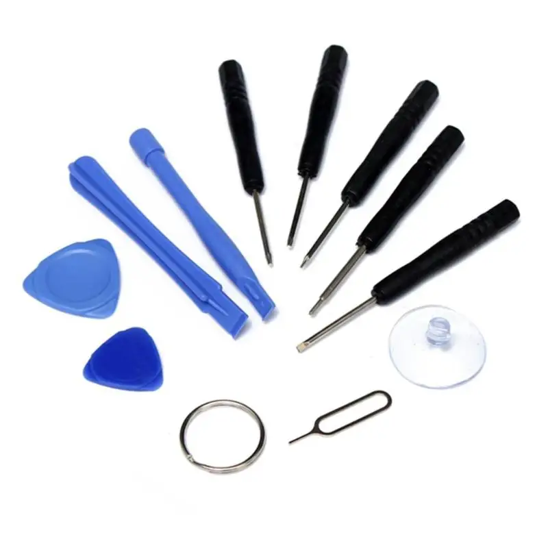 11 шт., 11 в 1, профессиональный набор инструментов для ремонта мобильных телефонов, отверток для смартфонов, набор инструментов для iPhone, samsung
