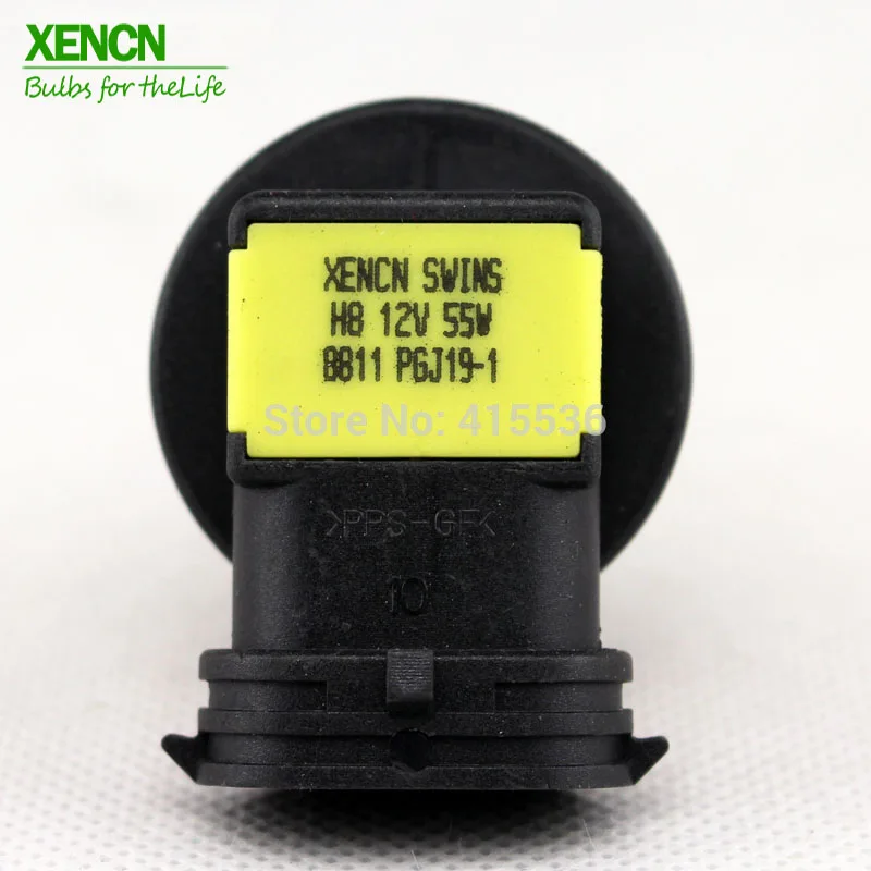 XENCN H8 12V 55W 3200K прозрачная серия внедорожные более яркие галогенные УФ кварцевые противотуманная фара галогенная автомобильная лампа для nissan juke 2 шт