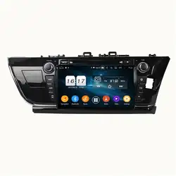 Android 8,0 Octa Core 9 "Автомобильный Радио DVD gps для Toyota Corolla 2014 2015 правый Привод 4 Гб ОЗУ Bluetooth wifi USB 32 Гб rom